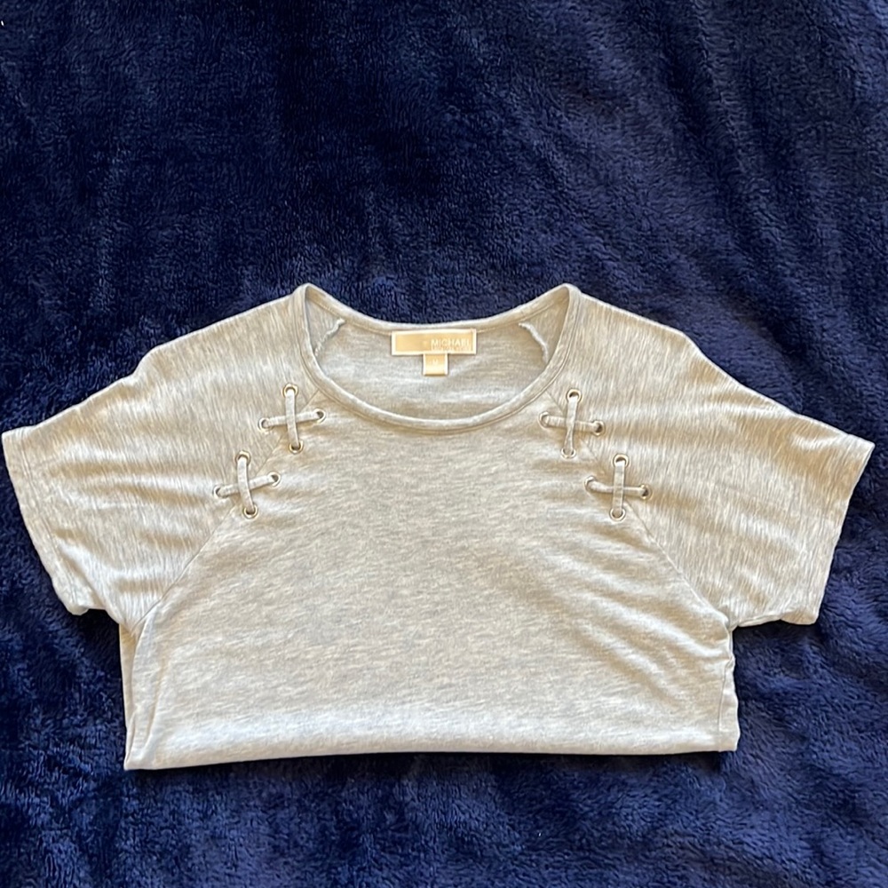 Michael Kors Grey Pullover Tee